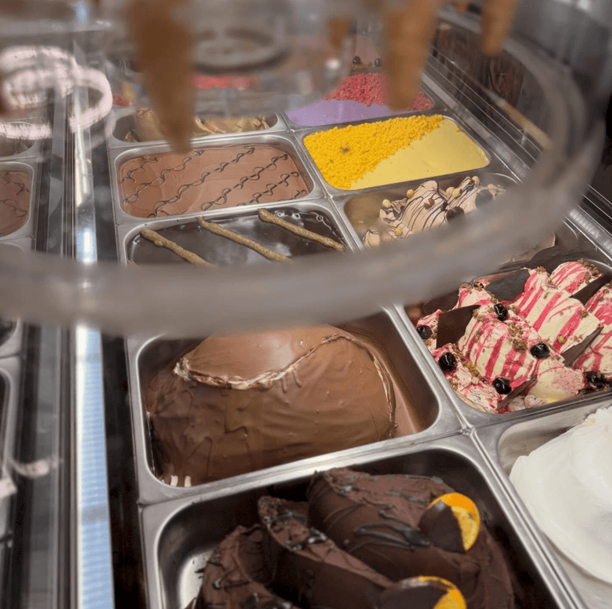 Gelato artigianale in vaschette
